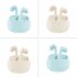 Wireless Earbuds Stereo Sound In Ear Earphones Noise Reduction Calling Headphones White