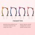 Wireless Earbuds Sweatproof Noise Canceling Earphones Glowing Cartoon Cat Ears Hair Band Headset For Smart Phone Computer Laptop sky blue cat ears glowing