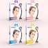 Wireless Earbuds Sweatproof Noise Canceling Earphones Glowing Cartoon Cat Ears Hair Band Headset For Smart Phone Computer Laptop sky blue cat ears glowing