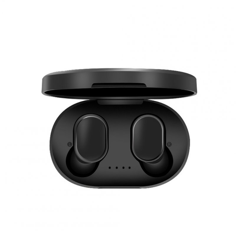 Wireless Earphone A6s Bluetooth 5.0 TWS Wireless Sports Headphones for Xiaomi Redmi Airdots A6S-black