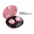 Wireless Earphone With Digital Display Charging Case Touch Control Bluetooth Headphones Noise Cancelling Earbuds black