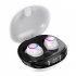 Wireless Earphone With Digital Display Charging Case Touch Control Bluetooth Headphones Noise Cancelling Earbuds black