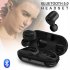 Wireless Earphones Bluetooth 5 0 TWS Headset Ergonomic In Ear Stereo Sound with 300mAh Battery Compartment Sports Earbuds black