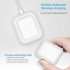 Wireless Earphones Charger Fast Charging Station For AirPods Smartphones For IPhone11 Pro Max  white