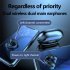 Wireless Earphones Clip On Open Ear Bone Conduction Headphones Sport HiFi Sound Quality Waterproof Headset For Running Cycling black