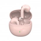 Wireless Earphones Stereo Sound Touch Control Earbuds Noise Reduction Headphones For Smart Phone Computer Laptop pink