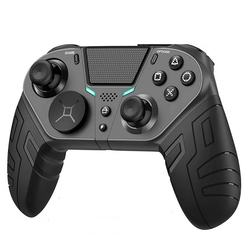 Wireless Game  Controller Compatible For Ps4 Elite Console Bluetooth-compatible Wake-up Interchangeable D-pad Left Stick Gamepad Joystick black