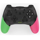 Wireless Game Controller for Nintendo Switch Pro Console Control Handle Motor Vibration NFC Sensor function green+pink
