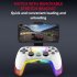 Wireless Game Controller for Switch PC TV Phone iOS Android Wireless Gamepad White