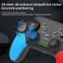 Wireless Gamepad Bluetooth Joystick Controller G9 Single Handle Compatible For Switch Console black red blue