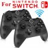 Wireless Gamepad Controller Dual Motor Vibration Somatosensory Game Control Handle Compatible For Switch Console black