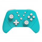 Wireless Gamepad For Nintend Switch Pro Controller have <span style='color:#F7840C'>NFC</span> Turbo 6-Axis Doublemotor 3D Game Joysticks blue