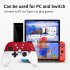 Wireless Gamepad For Nintend Switch Pro Controller have NFC Turbo 6 Axis Doublemotor 3D Game Joysticks White red
