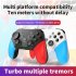 Wireless Gamepad Handle Bluetooth 2 4g Controller Compatible for Switch Pro Ps4 Steam Android iOS Black Red Blue
