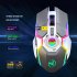 Wireless Gaming Mouse 2 4G USB Cordless Computer Mice 7 Buttons Silent Click Mouse 800 1600 2400 DPI For Laptop IPad PC black