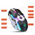 Wireless Gaming Mouse 2 4G USB Cordless Computer Mice 7 Buttons Silent Click Mouse 800 1600 2400 DPI For Laptop IPad PC black