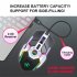 Wireless Gaming Mouse 2 4G USB Cordless Computer Mice 7 Buttons Silent Click Mouse 800 1600 2400 DPI For Laptop IPad PC black