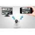 Wireless HD IP Security Camera features Pan   Tilt  IR Cut  Motion detection  Night Vision and Mobile Phone Support