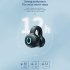 Wireless Headphones Ear Clip Headset Bone Conduction Headphone Stereo External Audio For Business Sports black  bag 