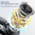 Wireless Headphones Ear Clip Headset Bone Conduction Headphone Stereo External Audio For Business Sports black  bag 