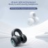 Wireless Headphones Ear Clip Headset Bone Conduction Headphone Stereo External Audio For Business Sports black  bag 