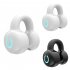 Wireless Headphones Ear Clip Headset Bone Conduction Headphone Stereo External Audio For Business Sports black  bag 