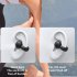 Wireless Headphones Ear Clip Headset Bone Conduction Headphone Stereo External Audio For Business Sports black  bag 