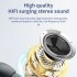 Wireless Headphones Ear Clip Headset Bone Conduction Headphone Stereo External Audio For Business Sports black  bag 