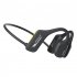 Wireless Headphones Headband Bone Conduction Earphones Clear Sound Calling Headphones Waterproof Earbuds With 8GB Memory For Jogging Workout Running Hiking blac