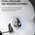 Wireless Headphones Headband Bone Conduction Earphones Clear Sound Calling Headphones Waterproof Earbuds With 8GB Memory For Jogging Workout Running Hiking blac