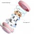 Wireless Headphones HiFi Stereo Over Ear Headphones Colorful Lighting Headset For Travel Office Cell Phone PC black