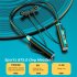 Wireless Headphones Neck Cable Magnetic Earbuds Clear Sound Calling Headphones For Jogging Workout Running Hiking blue