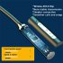 Wireless Headphones Neck Cable Magnetic Earbuds Clear Sound Calling Headphones For Jogging Workout Running Hiking blue