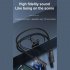 Wireless Headphones Neck Cable Noise Canceling Headphones HIFI Stereo Sound Headphones Memory Card Player Headphones For Jogging Workout Running Hiking yellow