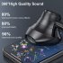 Wireless Headphones Neck Cable Noise Canceling Headphones HIFI Stereo Sound Headphones Memory Card Player Headphones For Jogging Workout Running Hiking yellow
