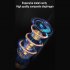 Wireless Headphones Neck Cable Noise Canceling Headphones HIFI Stereo Sound Headphones Memory Card Player Headphones For Jogging Workout Running Hiking yellow