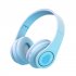 Wireless Headset Noise Canceling Powerful Subwoofer HiFi Headphones Over Ear Gaming Headphones For Smart Phone Computer white