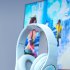 Wireless Headset Noise Canceling Powerful Subwoofer HiFi Headphones Over Ear Gaming Headphones For Smart Phone Computer white