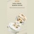 Wireless Headsets Noise Canceling Ear Buds Longer Playtime Foldable Earphones Support Dual Device Connection For Cell Phone Laptop black