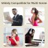 Wireless Headsets Noise Canceling Ear Buds Longer Playtime Foldable Earphones Support Dual Device Connection For Cell Phone Laptop black