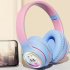 Wireless Headsets Over Ear Stereo Earphones Lighting Headphones For Smart Phones Computer Laptop Tablet green