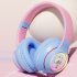 Wireless Headsets Over Ear Stereo Earphones Lighting Headphones For Smart Phones Computer Laptop Tablet green