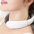 Wireless Heated Neck Massager With 3D Electrode Pads Intelligent Electric Pulse Simulate 6 Traditional Chinese Massage Methods For Grown ups Pain Relief JT 500 