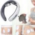 Wireless Heated Neck Massager With 3D Electrode Pads Intelligent Electric Pulse Simulate 6 Traditional Chinese Massage Methods For Grown ups Pain Relief JT 500 