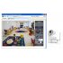 Wireless IP security camera with color CMOS sensor and smartphone PTZ control  Easily set this camera up in your living room and remotely view what is happening
