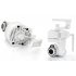 Wireless IP security camera with color CMOS sensor and smartphone PTZ control  Easily set this camera up in your living room and remotely view what is happening