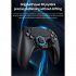 Wireless Joystick Gamepad Ergonomic Grip Controller Compatible For Ps4 ps3 Programmable steel red