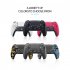 Wireless Joystick Gamepad Ergonomic Grip Controller Compatible For Ps4 ps3 Programmable steel red