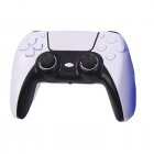 Wireless Joystick Gamepad Ergonomic Grip Controller Compatible For Ps4/ps3 Programmable White