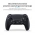 Wireless Joystick Gamepad Ergonomic Grip Controller Compatible For Ps4 ps3 Programmable steel blue